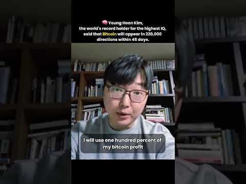 Highest IQ Ever Predicts BTC $220,000 in 45 Days! ₿💥
