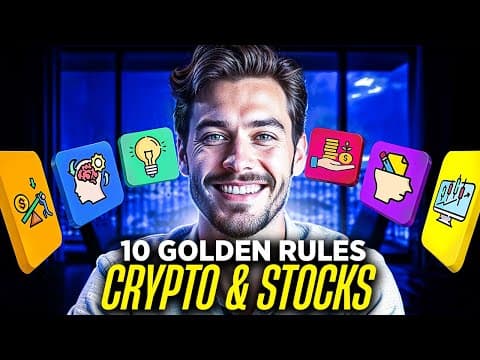 10 Golden Rules for Beginners in Crypto and Stock Markets