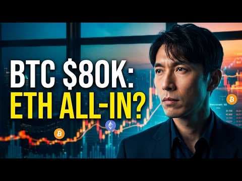 Bitcoin Hits $80K While Strategy Loses $12.5B — Tom Lee Goes All-In on ETH