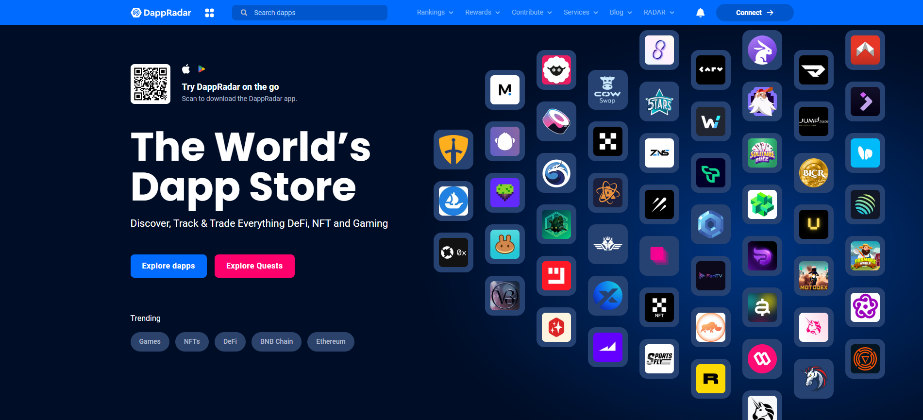 DappRadar Ecosystem, DappRadar Airdrop