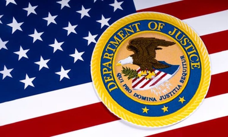 The US Department of Justice made a statement about Binance