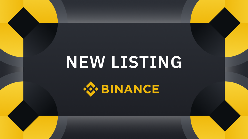a new listing from Binance