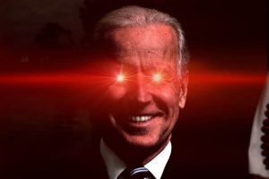 Biden's Laser Eyes