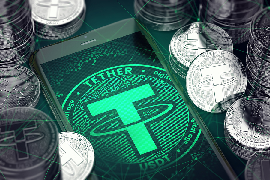 tether bitcoin sale