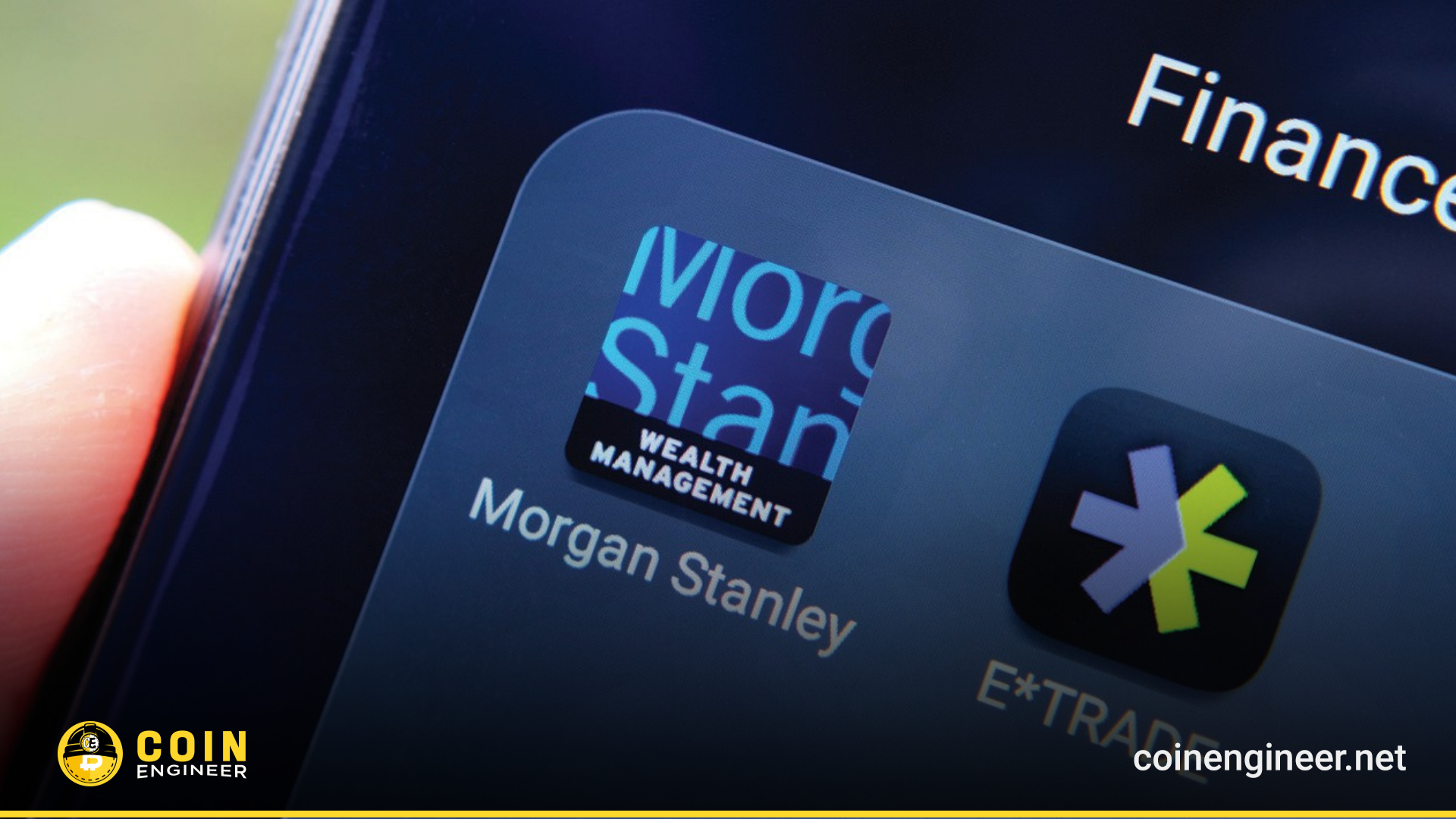 Bloomberg: Morgan Stanley Set to Add Crypto Trading to E*Trade Platform!