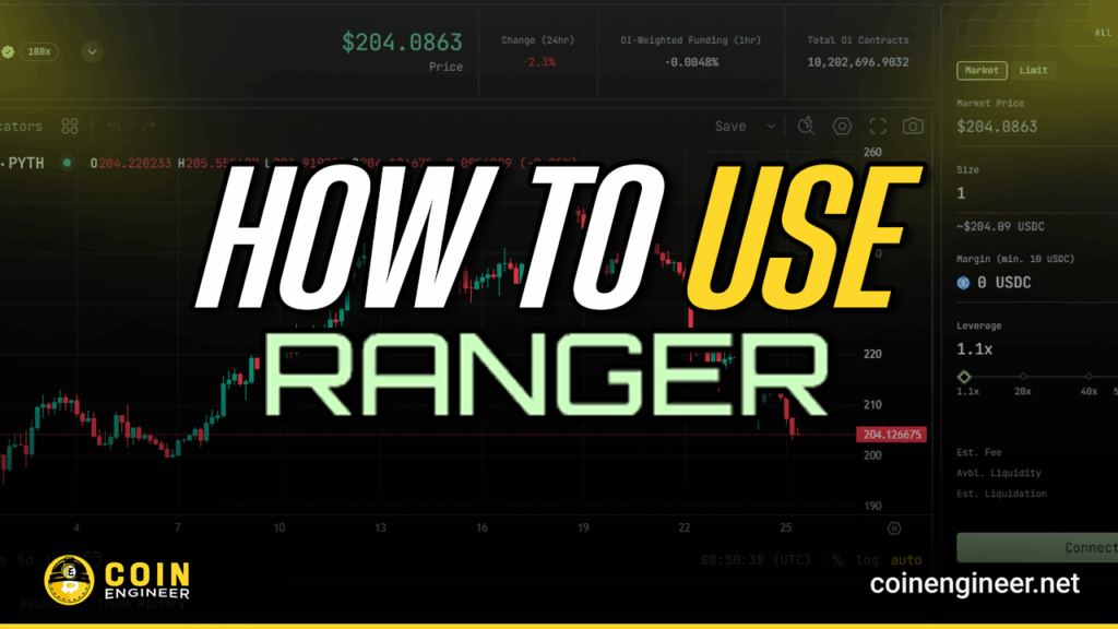 Ranger Finance Solana trading