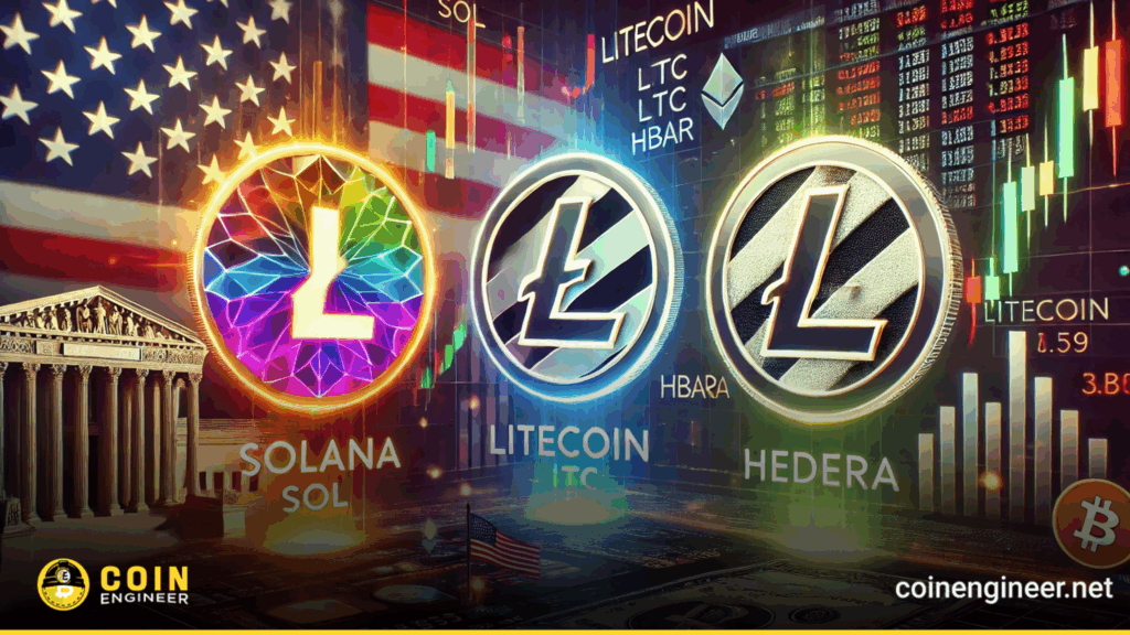 Solana (SOL), Litecoin (LTC), and Hedera (HBAR) spot ETFs