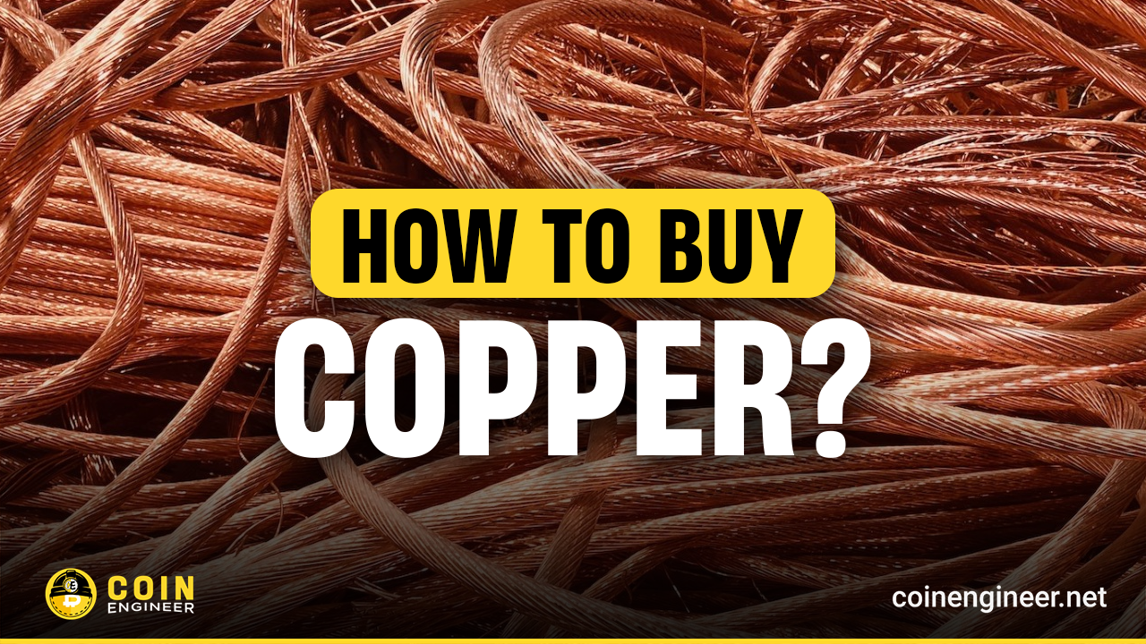 What is copper, copper price trends and how to invest in copper shown with copper metal and financial chart