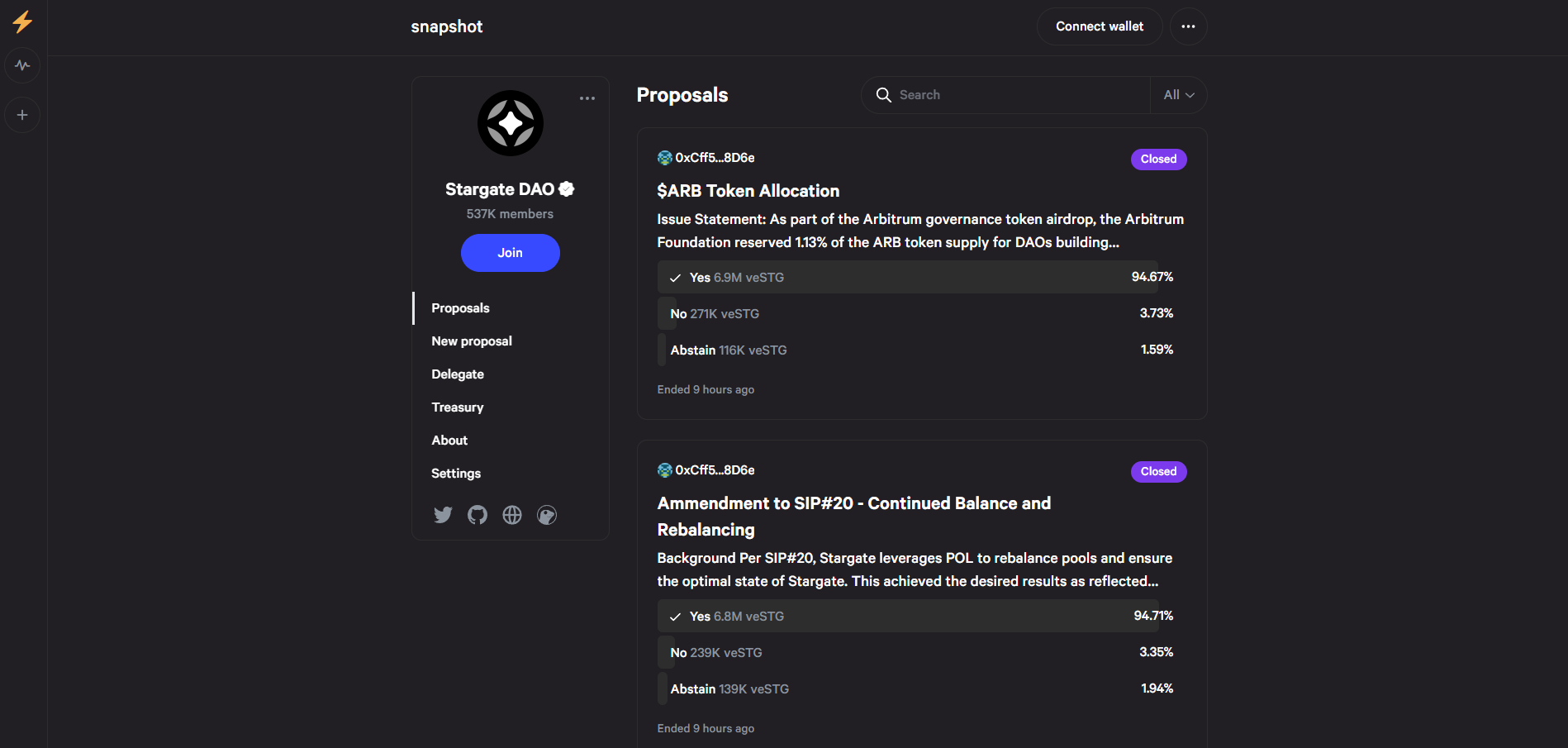 Layerzero Airdrop Snapshot