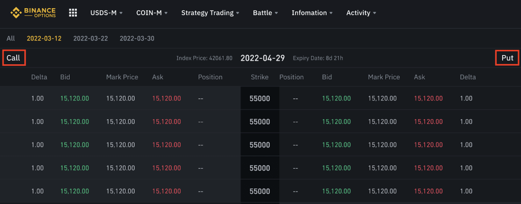 Binance Options 3