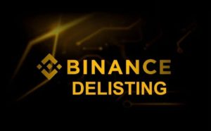 Binance , Delisting