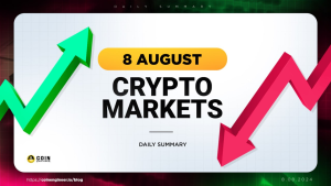 Crypto Markets, 8 August